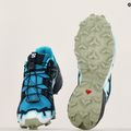 Salomon Speedcross 6 women's running shoes tahitian tide/carbon/tea 9