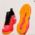 Men's volleyball shoes Mizuno Wave Dimension radiant red/white/carrot curl 9