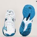 Men's volleyball shoes Mizuno Wave Lightning Z8 white/sailor blue/silver 9