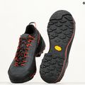 Men's La Sportiva TX4 Evo GTX carbon/cherry tomato approach shoes 9