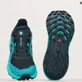 Men's Salomon Ultra Flow carbon/tahitian tide/deep dive running shoes 9