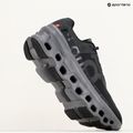 Women's On Running Cloudmonster black/magnet running shoes 9
