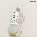 Women's On Running Cloudeclipse white/sand running shoes 9