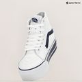 Vans UA SK8-Hi Tapered Stackform Sport Stripes navy true/white shoes 9