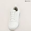 SKECHERS Graceful Get Connected white/silver women's shoes 9