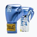 Everlast Fight Leather boxing gloves blue