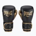 Everlast Powerlock 2 black/gold boxing gloves 2