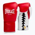 Boxing gloves Everlast Powerlock OG Pro Fight red/white