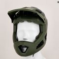 Endura Singletrack Full Face Youth bicycle helmet olive green 9