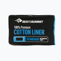 Sea to Summit Premium Cotton Travel Sleeping Bag Liner navy blue ASTDOSNB