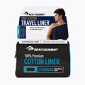 Sea to Summit Premium sleeping bag liner blue ASTDOSSF