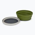 Sea to Summit X-Set 5pc collapsible dinnerware set. AXSET31OL 7