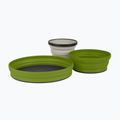 Sea to Summit X-Set AXSET3OL collapsible dinnerware set 10