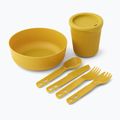 Travel tableware set Sea to Summit Passage Dinnerware arrowwood yellow 2