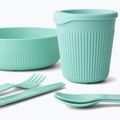 Travel tableware set Sea to Summit Passage Dinnerware aqua sea 3