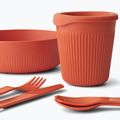 Travel tableware set Sea to Summit Passage Dinnerware spicy orange 3