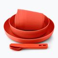 Sea to Summit Passage Dinnerware hiking set orange