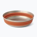 Bowl Sea to Summit Detour Stainless Steel Collapsible 915 ml bombay brown