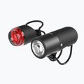 Knog Plugger Twinpack bicycle lamp set black 2