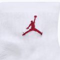 Children's socks Air Jordan Jumpman Quarter 3 pairs white 3