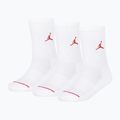 Children's socks Air Jordan Jumpman Crew 3 pairs white