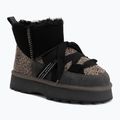 Women's snow boots EMU Australia Blurred Micro Patchwork Leo charcoal