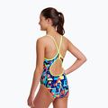 Children's one-piece swimsuit Funkita Diamond back blocked bars FS11G7130908 7