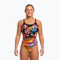 Women's one-piece swimsuit Funkita Diamond Back One Piece sunset city 5