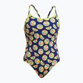 Women's one-piece swimsuit Funkita Diamond Back One Piece you lemon