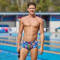 Men's swimming boxers Funky Trunks Sidewinder Trunks blues baby 4