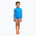 Children's Funky Trunks Zippy Rash Vest fin swimming longsleeve 2