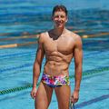 Men's swimming boxer shorts Funky Trunks Classic Trunks ink jet 4