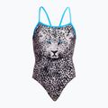 Women's swimsuit Funkita Single Strap One Piece white walker