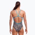 Women's swimsuit Funkita Single Strap One Piece white walker 3