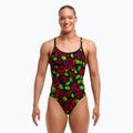 Women's one-piece swimsuit Funkita Diamond Back One Piece black rose 2