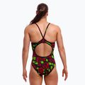 Women's one-piece swimsuit Funkita Diamond Back One Piece black rose 3