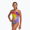 Funkita Single Strap One Piece Children's Swimsuit darkinjung sunset