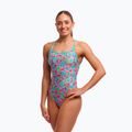 Women's Funkita Diamond Back One Piece Swimsuit Planted Pink 3
