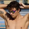 Swim goggles Funky XT Machine Mirror pink shadow 5