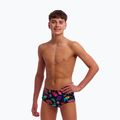 Children's swim boxers Funky Trunks Sidewinder Trunks lost leaf 2