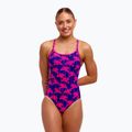 Women's one-piece swimsuit Funkita Diamond Secure One Piece pinky palms