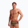 Men's swim boxers Funky Trunks Sidewinder Trunks packed up 3
