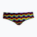Men's swim briefs Funky Trunks Classic Brief rainbowie