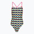Women's one-piece swimsuit Funkita Strapped In One Piece rainbowie
