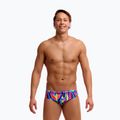 Men's swim briefs Funky Trunks Classic Brief fault lines 2