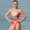 Women's one-piece swimsuit Funkita Strapped In One piece meadow made 3