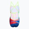 Women's one-piece swimsuit Funkita Tie Me Tight One Piece sunset delight 2