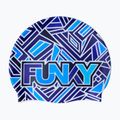 Swim cap Funky Silicone blue bits