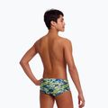 Children's swim trunks Funky Trunks Sidewinder Trunks scaled black 2
