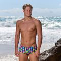 Men's swim trunks Funky Trunks Sidewinder Trunks pine gap 3